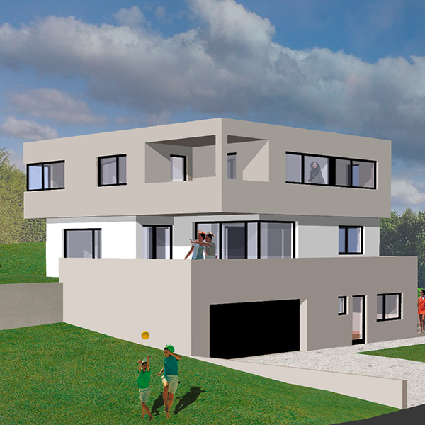 Neubau Wohnhaus in Buchen